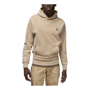 Air Jordan Flight Heritage Fleece Sweatshirt Hoodie 'Beige' DV7561-277