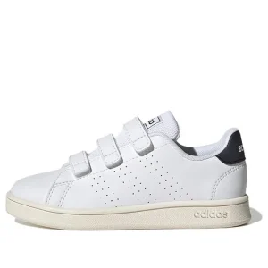 (PS) adidas Advantage Court Lifestyle Hook-and-Loop 'White Legend Ink' GW6493