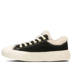 (WMNS) Converse Chuck Taylor All Star Light PLTS Boacollar OX 'Black' 31310270