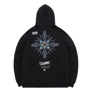 Li-Ning Cheng Feng Series x Dunhuang Museum Crossover Sports Pullover 'Black' AWDQC51-3