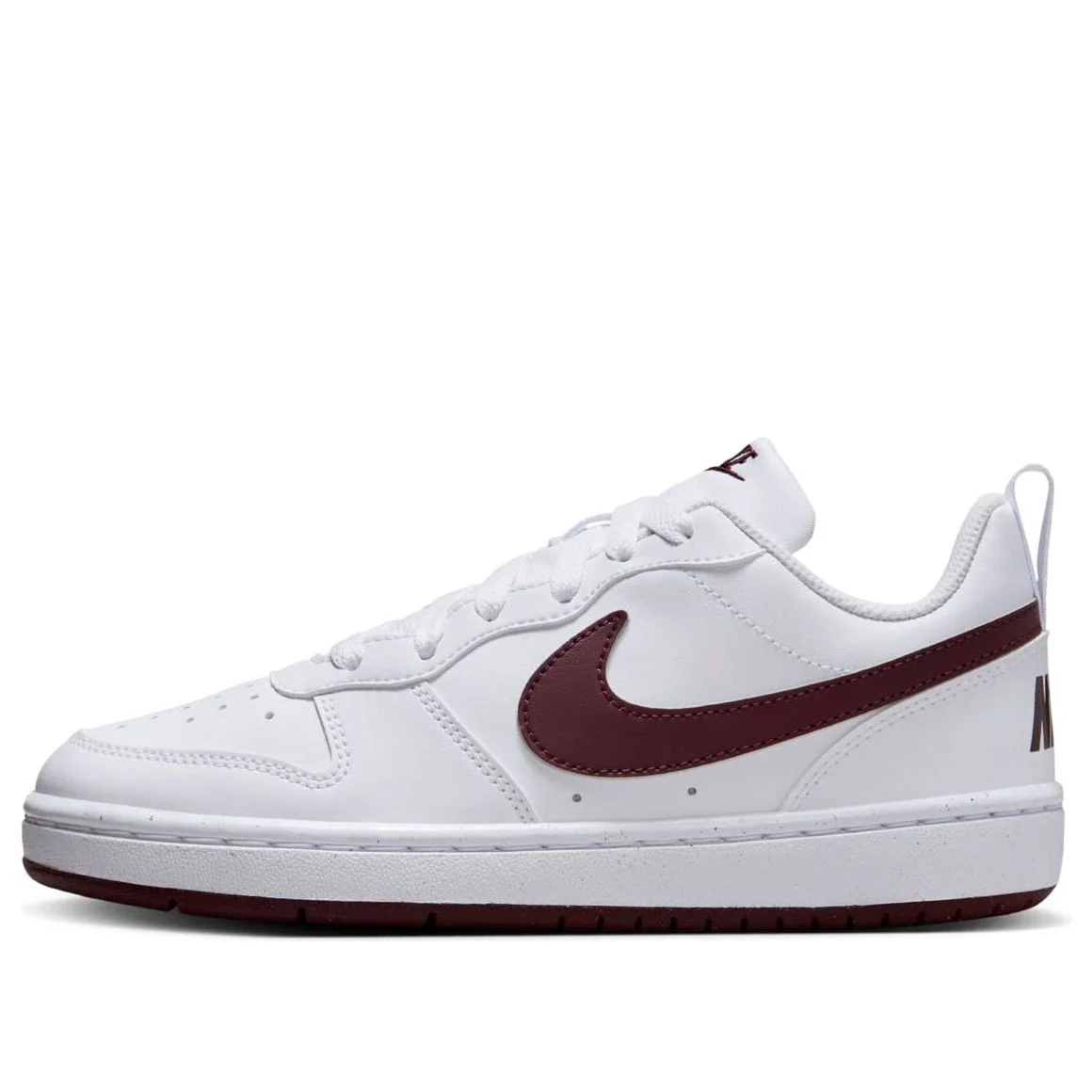 (GS) Nike Court Borough Low Recraft 'White Burgundy Crush' DV5456-112
