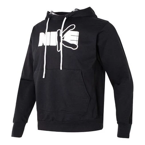 Nike Dri-FIT Standard Issue Premium Pullover Basketball Hoodie 'Black White' DV9502-010