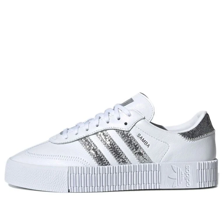 (WMNS) adidas Sambarose 'White Silver' FX3819