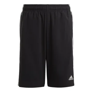 (GS) adidas Black Essentials 3-Stripes Woven Shorts 'Black' HR6332