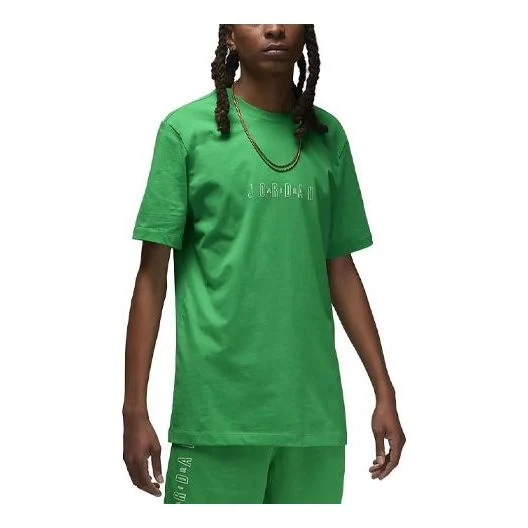 Air Jordan Essentials Logo T-Shirt 'Green' DX9579-310