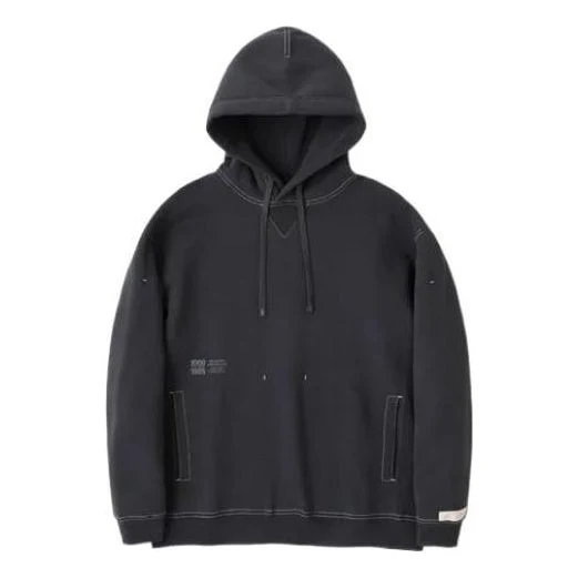 New Balance Fleece Lined 1000 Regular Fit Hoodie Asia Sizing 'Phantom' AMT25021-PHM