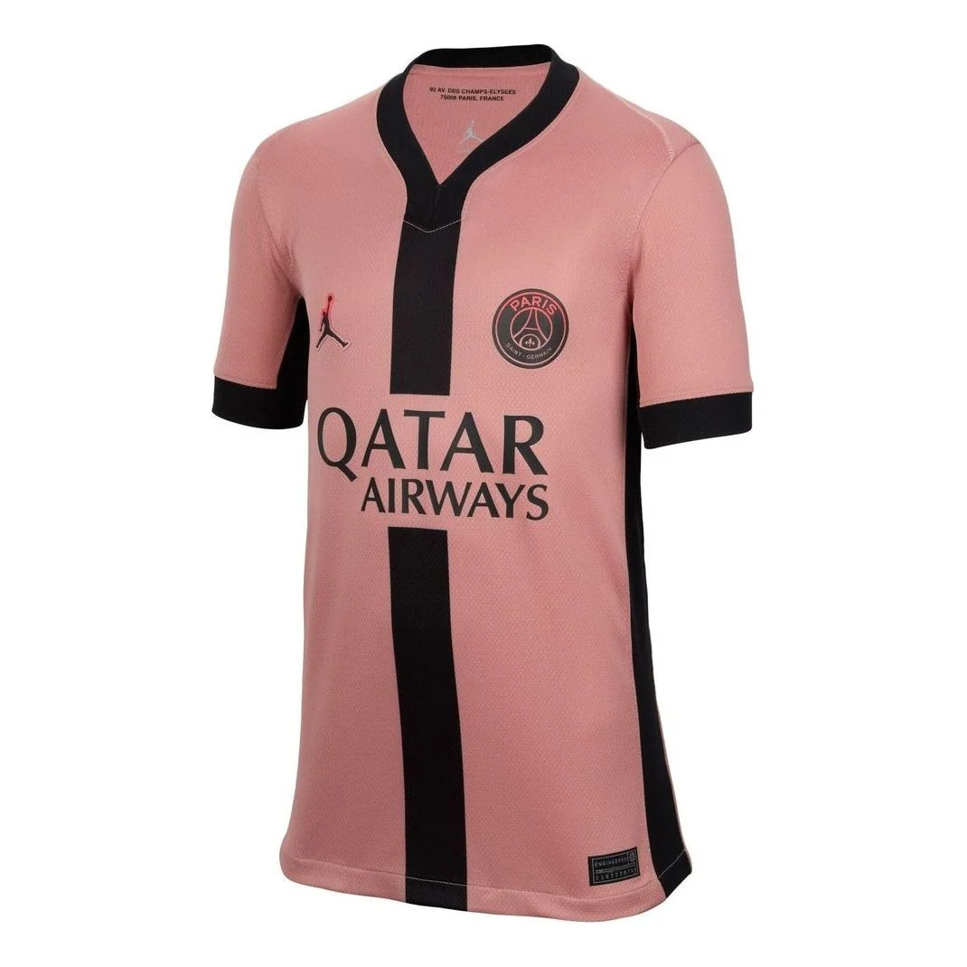 (GS) Nike Paris Saint-Germain 24/25 Third Youth Jersey 'Pink' FQ2254-686