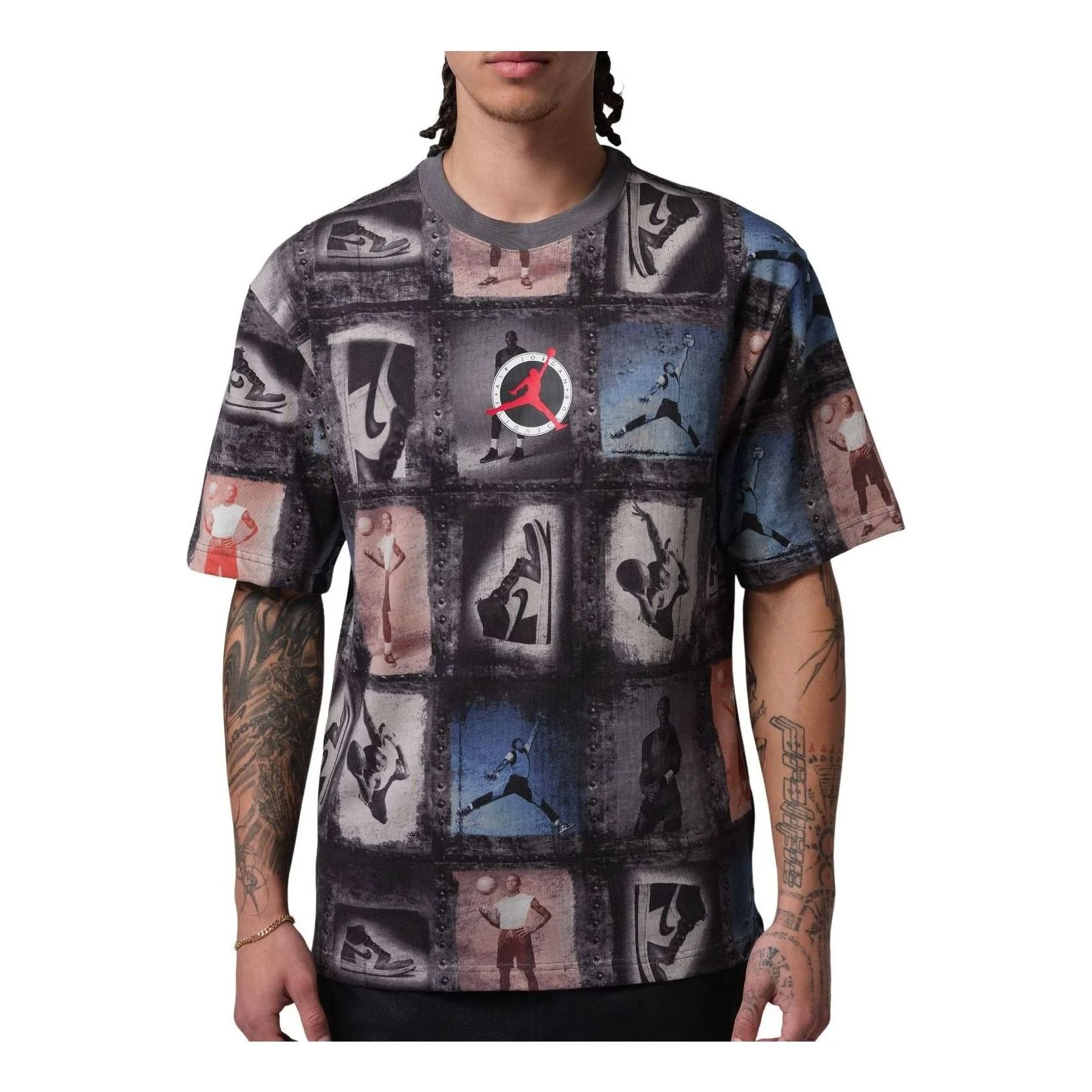 Air Jordan Flight Club Printed T-Shirt 'Sail' IF3114-133