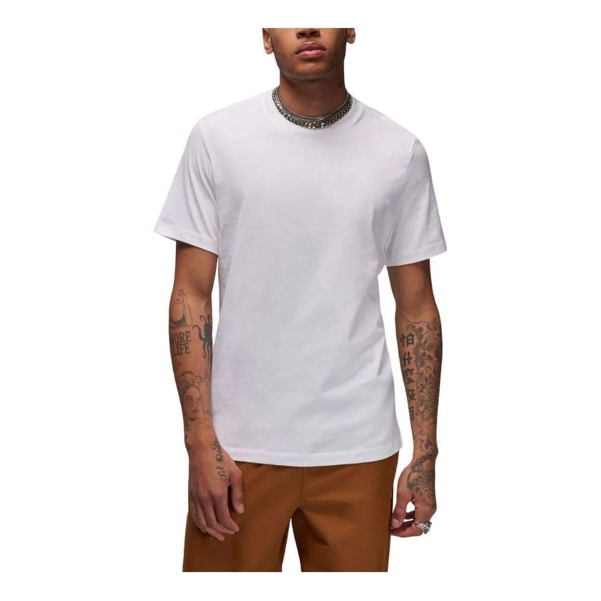 Air Jordan Short Sleeve T-Shirt Asia Sizing 'White' AQ2367-100