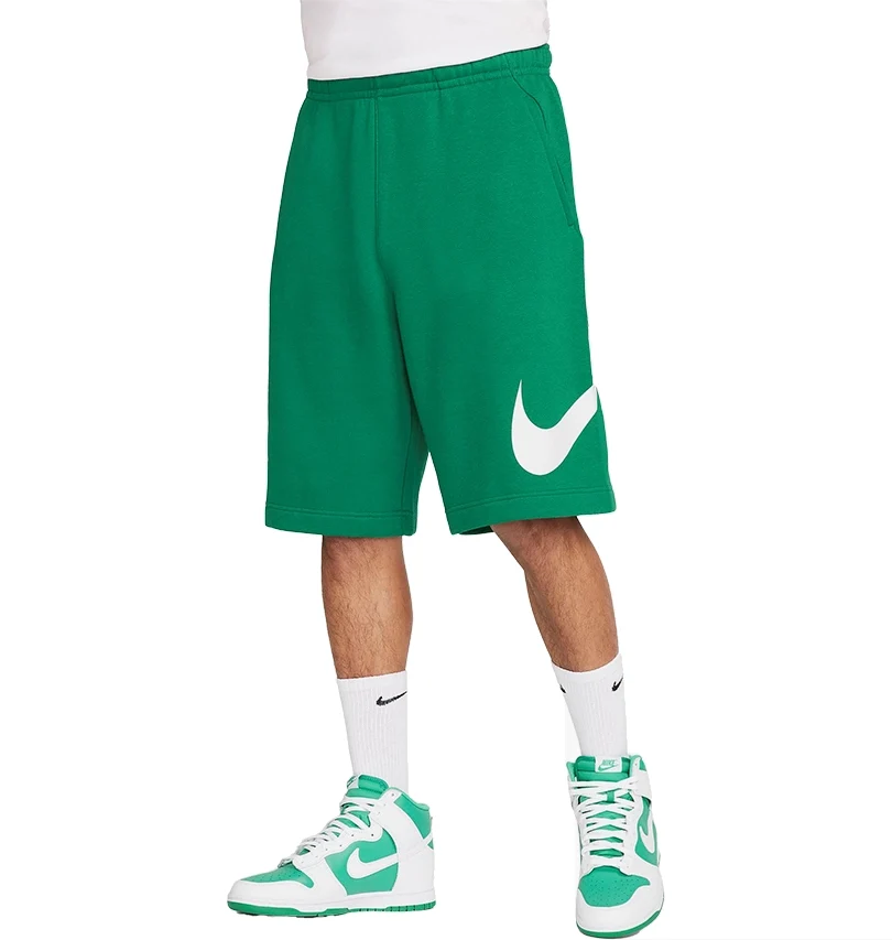 Nike Sportswear Club Graphic Shorts 'Green' BV2721-365