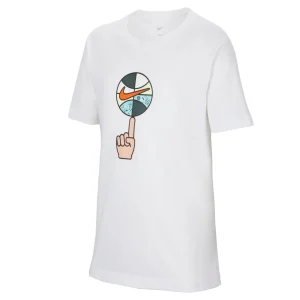 (GS) Nike Legend CHBL Dri-FIT T-shirt Asia Sizing 'White' HF6166-100