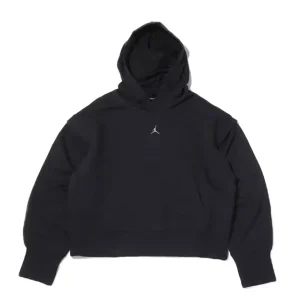 (WMNS) Air Jordan Sport Fleece Hoodie Asia Sizing 'Black' FB4610-010