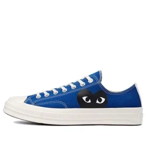 Converse X Comme Des Garons PLAY Chuck 70 Low 'Blue Black' A08798C