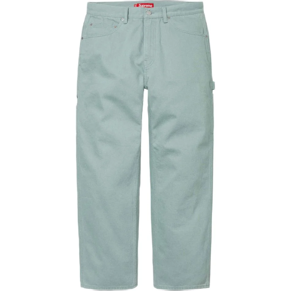 Supreme Denim Painter Pant 'Teal' SUP-SS24-233