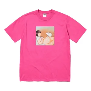Supreme Mouse T-Shirt 'Fuchsia' SS25T47-FUCHSIA