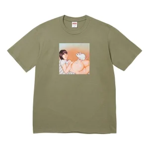 Supreme Mouse T-Shirt 'Light Olive' SS25T47-LIGHT-OLIVE
