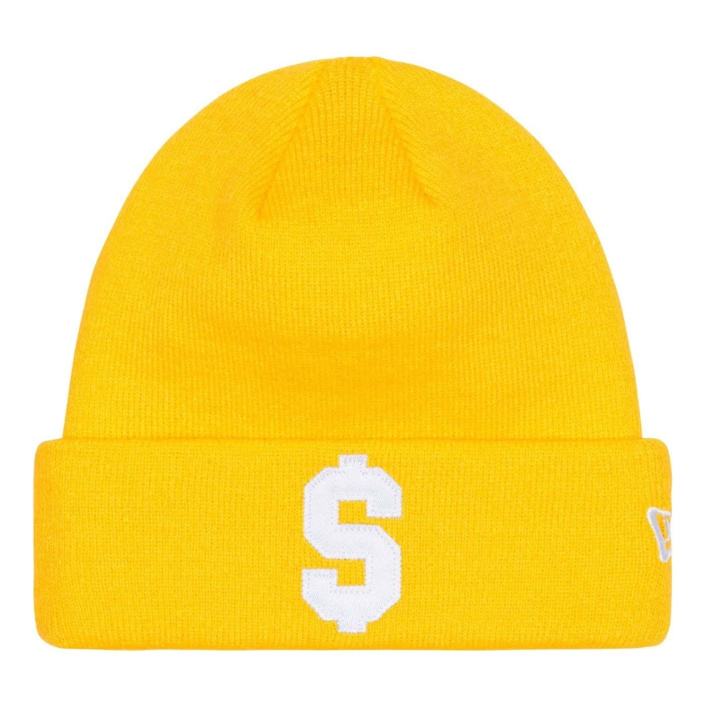 Supreme New Era $ Beanie SS24 'Yellow' SUP-SS24-2493