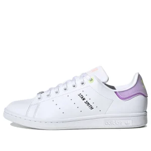 (WMNS) adidas Stan Smith 'White Purple Lime' FZ3653