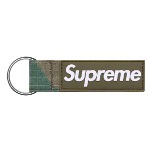 Supreme Ripstop Keychain SS24 'Olive' SUP-SS24-2665