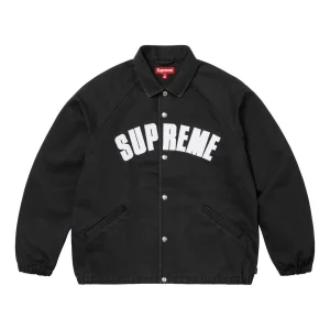 Supreme Arc Denim Coaches Jacket 'Black' SS25J62-BLACK