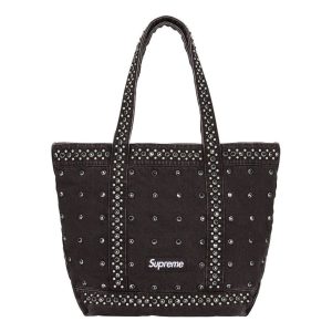 Supreme x B.B. Simon Denim Tote Bag 'Black' SS25B22-BLACK