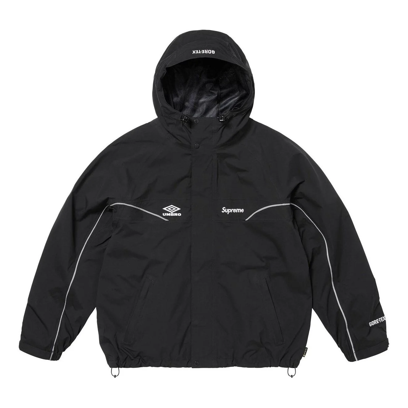 Supreme x Umbro GORE-TEX Hooded Jacket 'Black' SS25J4-BLACK