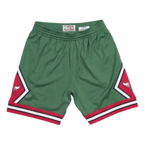Mitchell & Ness NBA Swingman Shorts Chicago Bulls 2008-09 'Green Red' SMSHGS18224-CBUDKGN08