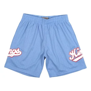 Mitchell & Ness NBA Swingman Shorts Sacramento Kings 1985-86 'Light Blue' SMSHSB19043-SKILTBL85