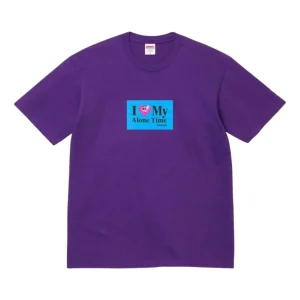 Supreme SS26 Alone Time T-Shirt 'Purple' SUP-SS26-163-PUR