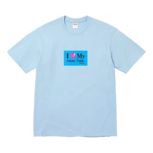 Supreme SS26 Alone Time T-Shirt 'Powder Blue' SUP-SS26-163-BLU
