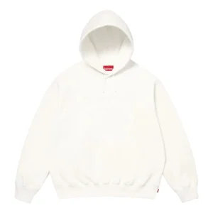 Supreme SS26 Classic Logo Hooded Sweatshirt 'White' SUP-SS26-051-WHT