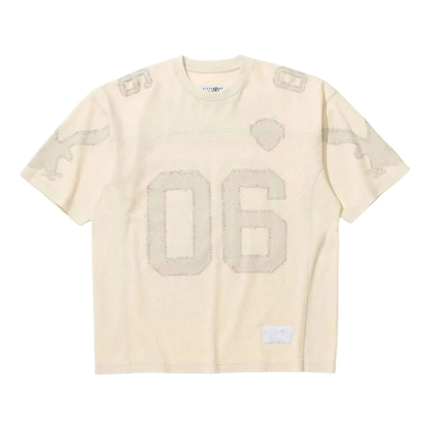 Supreme x MM6 Maison Margiela Cotton Football Jersey 'White' SUP-SS26-102-WHT