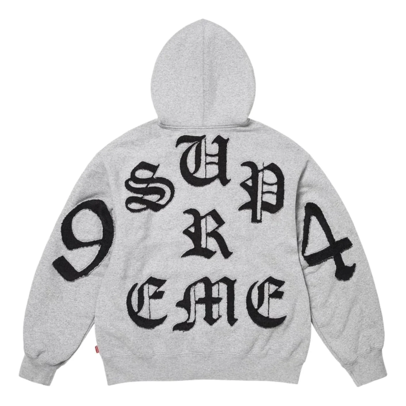 Supreme SS26 Cut Out Zip Up Hooded Sweatshirt 'Heather Grey' SUP-SS26-055-HETRGRY