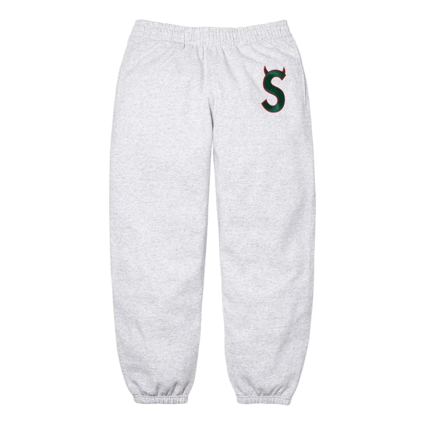 Supreme SS26 Devil S Logo Sweatpant 'Grey' SUP-SS26-139-GRY