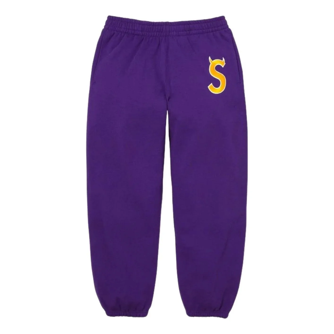 Supreme SS26 Devil S Logo Sweatpant 'Purple' SUP-SS26-139-PUR