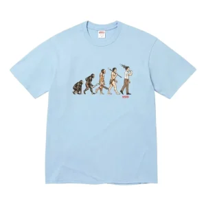 Supreme SS26 Evolution T-Shirt 'Powder Blue' SUP-SS26-003-PWDRBLU