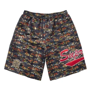 Supreme SS26 Floral Jacquard Short 'Navy' SUP-SS26-142-NVY