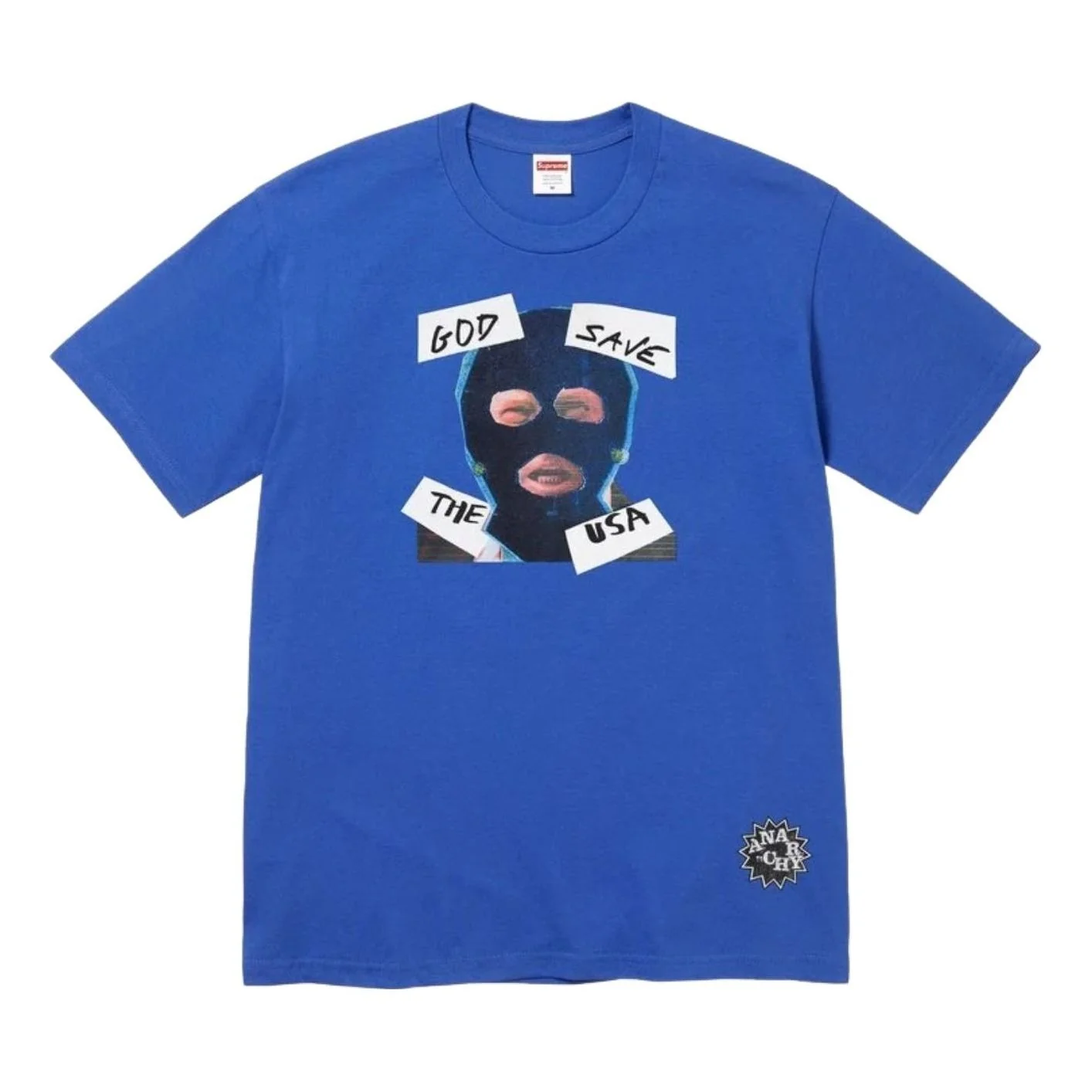 Supreme SS26 God Save Us T-Shirt 'Royal' SUP-SS26-162-RYL