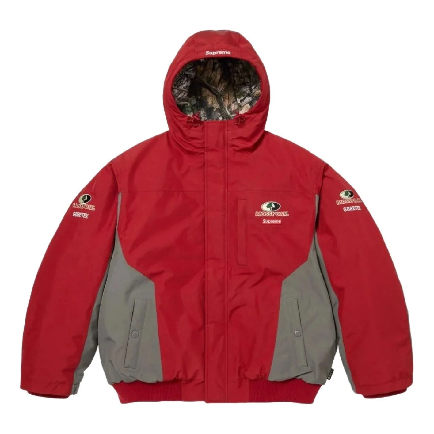Supreme x Mossy Oak SS26 GORE-TEX Jacket 'Red' SUP-SS26-008-RED