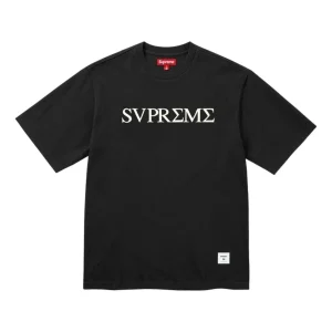 Supreme SS26 Greek S/S T-shirt 'Black' SUP-SS26-290-BLK