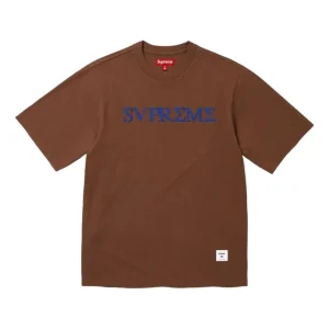 Supreme SS26 Greek S/S T-shirt 'Brown' SUP-SS26-290-BRN