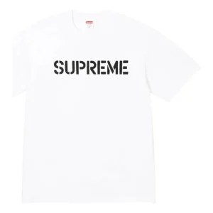 Supreme SS26 Hard T-Shirt 'White' SUP-SS26-164-WHT