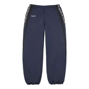 Supreme SS26 Logo Taping Track Pant 'Navy' SUP-SS26-266-NVY