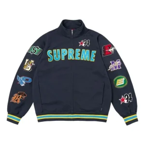 Supreme SS26 Mascots Zip Up Sweatshirt Jacket 'Navy' SUP-SS26-126-NVY
