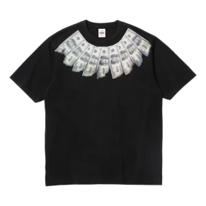 Supreme x MM6 Maison Margiela Money S/S T-Shirt 'Black' SUP-SS26-103-BLK