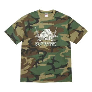 Supreme SS26 Origami T-Shirt 'Woodland Camo' SUP-SS26-160-CAM