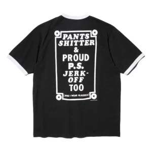 Supreme x Mike Kelley SS26 Ringer T-Shirt 'Black' SUP-SS26-176-BLK