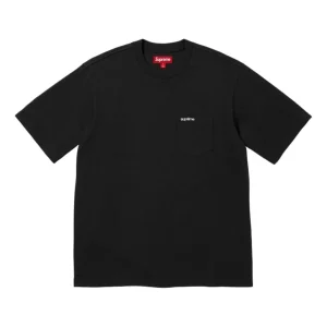Supreme SS26  S/S Pocket T-Shirt 'Black' SUP-SS26-141-BLK