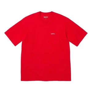 Supreme SS26  S/S Pocket T-Shirt 'Red' SUP-SS26-141-RED