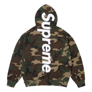 Supreme SS26 Satin Appliqué Hooded Sweatshirt 'Woodland Camo' SUP-SS26-191-CAM